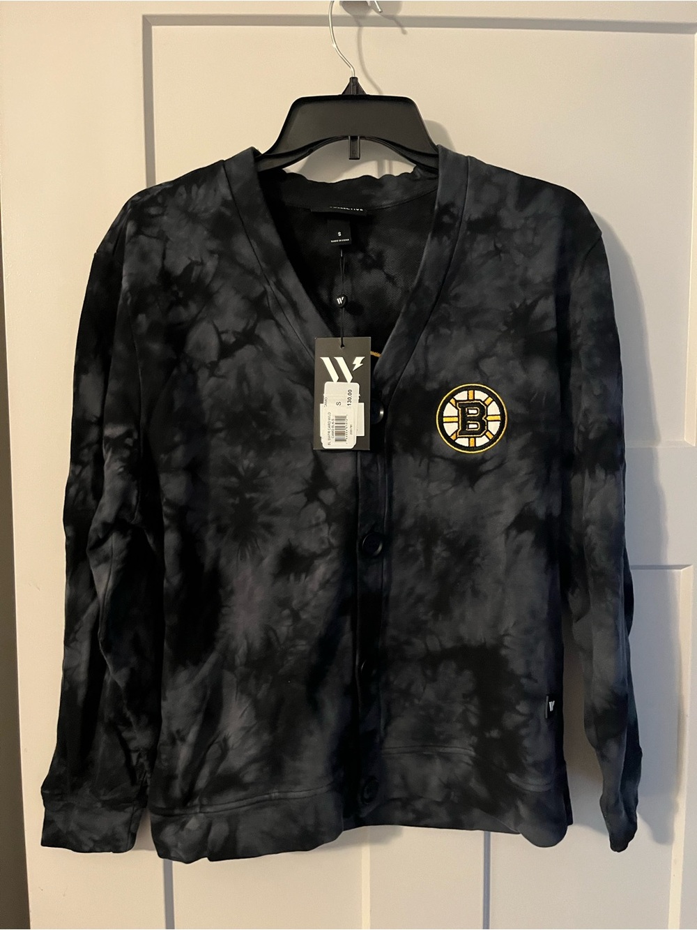 Bruins Ladies The Wild Collective Camo Cardigan Sweater